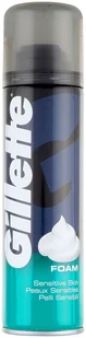 Gillette Shaving Foam Sensitive (M) pianka do golenia 200ml - Kosmetyki do golenia - miniaturka - grafika 6