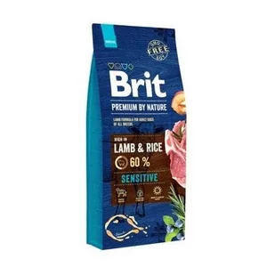 BRIT Premium By Nature Sensitive Lamb 8kg - Sucha karma dla psów - miniaturka - grafika 2