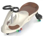 Jeździki dla dzieci - Jeździk Grawitacyjny Gravity beżowo-brązowy Milly Mally - miniaturka - grafika 1