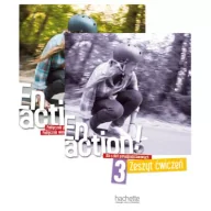 Książki do nauki języka angielskiego - Pakiet: En action! 3. Podręcznik wieloletni + Zeszyt ćwiczeń do szkół ponadpodstawowych - miniaturka - grafika 1