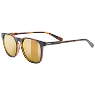 Okulary przeciwsłoneczne - Uvex Okulary przeciwsłoneczne Lgl 49 P S5320996660 Brązowy - miniaturka - grafika 1
