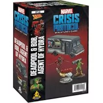 Marvel Crisis Protocol. Deadpool & Bob, Agent of Hydra Atomic Mass Games - Gry bitewne - miniaturka - grafika 1