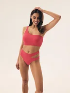 Stroje kąpielowe - Góra od bikini miękka Firenze Esotiq ostry róż XL - miniaturka - grafika 1