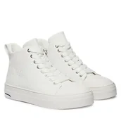 Trampki damskie - Trampki DKNY Yaser K1611427 Biały - miniaturka - grafika 1