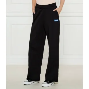 Hugo Blue Spodnie dresowe Straight Jogger_B Relaxed fit - Dresy damskie - miniaturka - grafika 1
