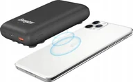 Powerbanki - Powerbank Energizer Powerbank Energizer 10000 mAh 18W z przyssawkami QP10000PQ/BK czarny - miniaturka - grafika 1