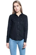 Koszule damskie - DAMSKA KOSZULA JEANSOWA LEE REGULAR WESTERN SHIR SKY CAPTAIN L45SGAHY 112110473 - Lee - miniaturka - grafika 1