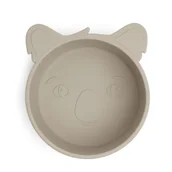 Miseczki i talerzyki dla dzieci - Nuuroo silikonowa miseczka głęboka KOALA Cobblestone - miniaturka - grafika 1