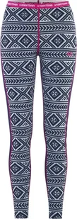 Hi-Tec Damskie legginsy spodnie termoaktywne Kari traa Floke Pant royal granatowe rozmiar L - Spodnie sportowe damskie - miniaturka - grafika 1