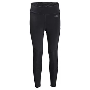 Jack Wolfskin Damskie spodnie Hike Lite Tight W Czarny 8 1506601 - Spodnie damskie - miniaturka - grafika 1