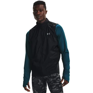 Kamizelka Under Armour UA OutRun the Storm, Mężczyźni - Kurtki i kamizelki sportowe męskie - miniaturka - grafika 1