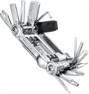 TOPEAK Topeak 20 Pro Mini Składane Narzędzie Wielofunkcyjne, Srebrny (TT2536S_silber) - Narzędzia rowerowe - miniaturka - grafika 1