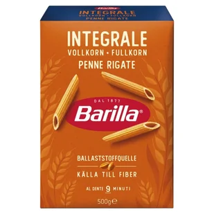 BARILLA Makaron pełnoziarnisty rurki skośne Pennette Rigate - Makaron - miniaturka - grafika 1