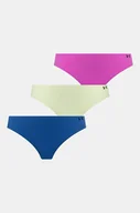 Majtki damskie - Under Armour brazyliany 3-pack kolor zielony - miniaturka - grafika 1