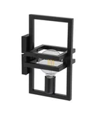 Lampy ścienne - Merci kinkiet 1-punktowy czarny 32412 - miniaturka - grafika 1