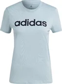 Bluzki damskie - Koszulka damska adidas Loungewear Essentials Slim Logo Tee adidas IM2832-S - miniaturka - grafika 1