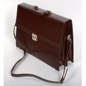 Teczki i aktówki - Teczka męska KEMER S 803/MB Brązowa - miniaturka - grafika 1