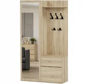 Meble do przedpokoju - Garderoba szafa lustro wieszak szafka na buty sonoma V-5 Producent - miniaturka - grafika 1