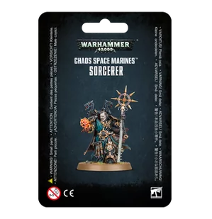 Chaos Space Marines: Sorcerer - Gry bitewne - miniaturka - grafika 1