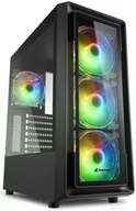 Obudowy komputerowe - Obudowa Sharkoon Tk4 Rgb Atx Mid Tower Okno Gaming - miniaturka - grafika 1