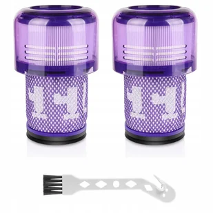 2 X Filtr Do Dyson V12 Detect Slim Absolute Zestaw Hepa Zmywalny - Filtry do odkurzaczy - miniaturka - grafika 1