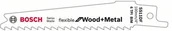 Brzeszczoty - Bosch Brzeszczot do piły szablastej S 511 DF 100 x 19 x 0 9 mm zestaw 5 szt 2608657723 5 szt - miniaturka - grafika 1