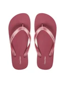 Klapki i japonki damskie - Calvin Klein Japonki Flatform Flip Flop Met Tpu HW0HW03120 Różowy - miniaturka - grafika 1