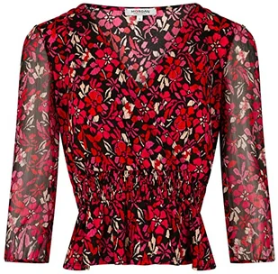 Morgan Koszulka damska, Czerwona, XL - Koszulki i topy damskie - miniaturka - grafika 1