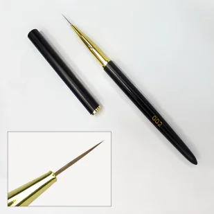 Pędzel do stylizacji paznokci 002 - Akcesoria do paznokci - miniaturka - grafika 1