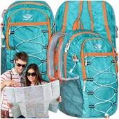 Plecaki - Plecak Wycieczkowy Podróżny Poręczny Nordic Trekkingowy Turystyczny na kijki - miniaturka - grafika 1