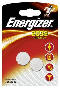 Energizer Bateria CR2032 210mAh 2 szt. - Baterie i akcesoria - miniaturka - grafika 1