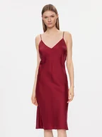 Piżamy damskie - Triumph Koszula nocna Silky Sensuality NDW X 10216557 Czerwony - miniaturka - grafika 1