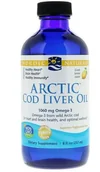 Witaminy i minerały - NORDIC NATURALS Nordic Naturals Arctic Cod Liver Oil 1060mg (Olej z Wątroby Dorsza)  237ml Cytryna - miniaturka - grafika 1