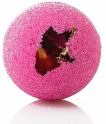 Musująca Kula do Kąpieli Róża, 125g - Kosmetyki do kąpieli - miniaturka - grafika 1