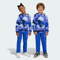 Odzież sportowa dziecięca - Zestaw Essentials Allover Print Hoodie Kids - miniaturka - grafika 1