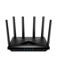 Routery - Cudy WR11000 router bezprzewodowy 2.5 Gigabit Ethernet Trójpasmowy (2,4 GHz / 5 GHz / 6 GHz) Czarny - miniaturka - grafika 1