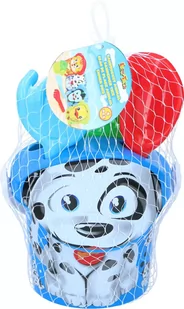 Zestaw wiaderko do piaskownicy piasku EDDY TOYS 22cm 4el - Zabawki do piasku - miniaturka - grafika 2