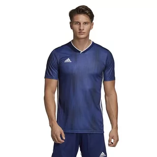 Adidas, Koszulka męska, Tiro 19 JSY, granatowy, rozmiar S - Koszulki sportowe męskie - miniaturka - grafika 1