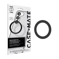 Pozostałe akcesoria do telefonów - Case-Mate Magnetic Conversion Kit for MagSafe - Uniwersalny pierścień magnetyczny na etui / smartfona 2 szt. (Black) - miniaturka - grafika 1