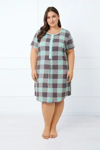 Koszula damska krótki rękaw Sandra - Italian Fashion - Piżamy damskie - miniaturka - grafika 1