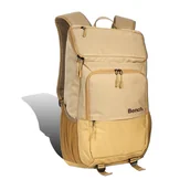 Plecaki - Plecak piaskowy naturalny jasnobrązowy plecak Bench poliester D2ORI312N - miniaturka - grafika 1