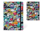 Notesy i bloczki - Notes A5 w twardej okładce z graffiti 96k - miniaturka - grafika 1