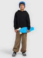 Bluzy dla chłopców - 4F Bluza dresowa nierozpinana z kapturem chłopięca - czarna 164 (13-14 lat) - miniaturka - grafika 1