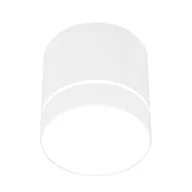 Lampy sufitowe - Candellux TUBA LED Biała wys.10,2cm, śr.7,9cm. GU10 Downlight 2282770 2282770 - miniaturka - grafika 1