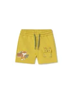 Spodenki damskie - Mayoral Szorty sportowe 1242 Żółty Regular Fit - miniaturka - grafika 1