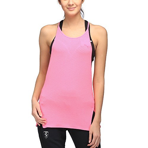 Puma Damski bezrękawnik Dancer Drapey, Knockout różowy wrzosowy/pasek, XL