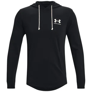 Męska bluza Under Armour Rival Terry LC HD Rozmiar: M / Kolor: czarny - Bluzy sportowe męskie - miniaturka - grafika 1