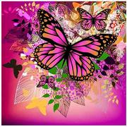Zabawki kreatywne - Mozaika Diamentowa 5D Haft Malowanie Motyle Różowe ** KUP Z DOSTAWĄ TEGO SAMEGO DNIA DO NAJWIĘKSZYCH MIAST ** 0000045796 - miniaturka - grafika 1