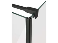 Kabiny prysznicowe - Ravak Cool! Kabina prysznicowa prostokątna 80x80x195 cm drzwi uchylne profile czarne szkło transparentne GPX2240145 - miniaturka - grafika 1