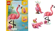 Klocki - LEGO 3 IN 1 Wild Animals: Pink Flamingo set - miniaturka - grafika 1
